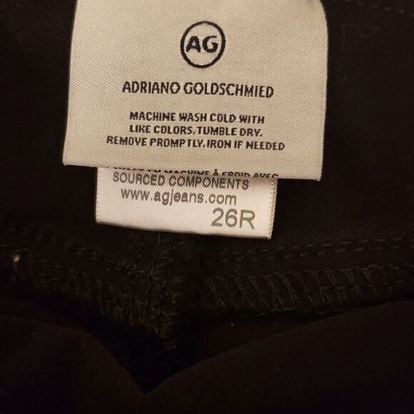 Ag adriano goldschmied ⚫ Distressed jeans size 26 - Picture 6 of 11